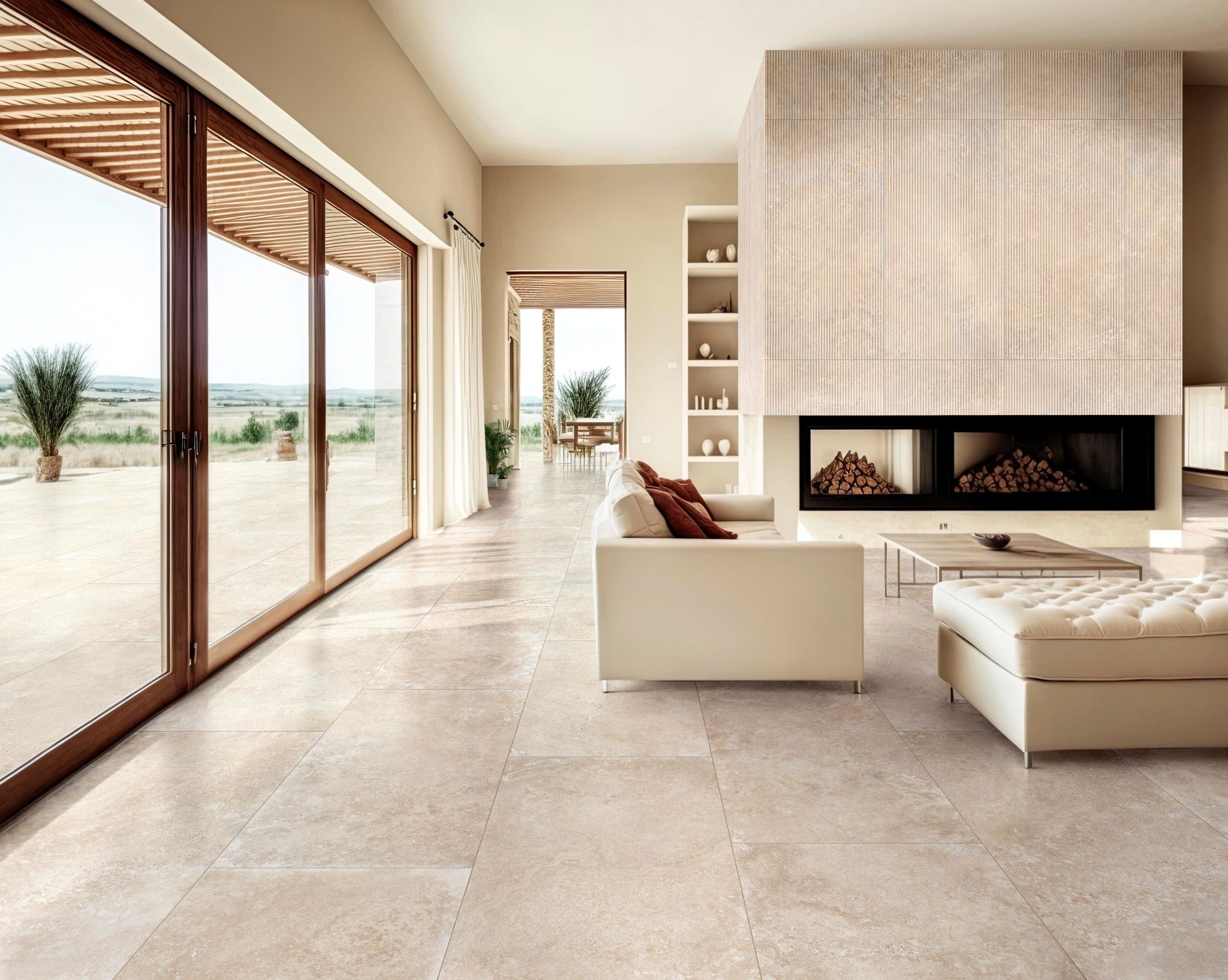 Travertine Veincut Canetto 3D Deco