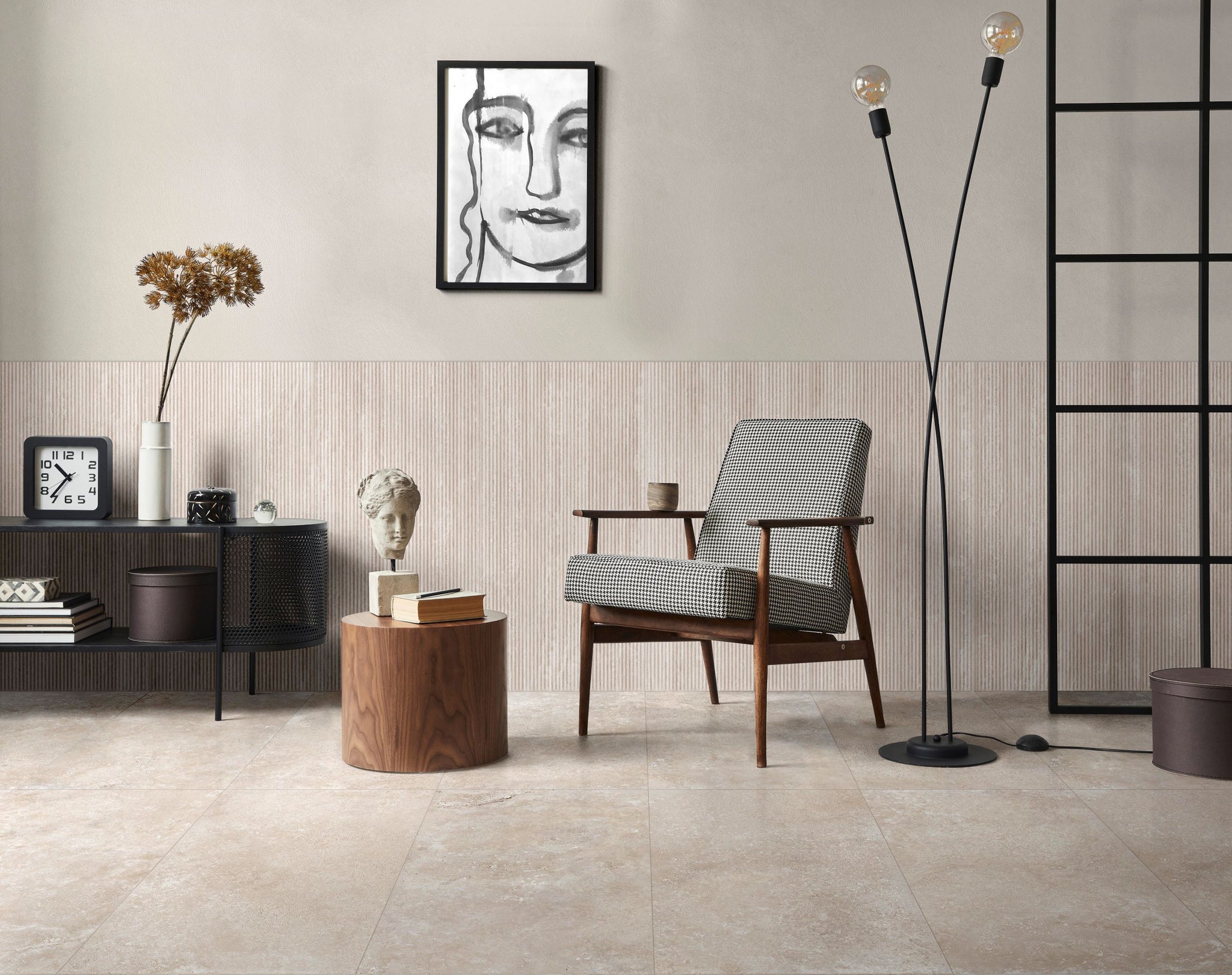 Travertine Veincut Canetto 3D Deco
