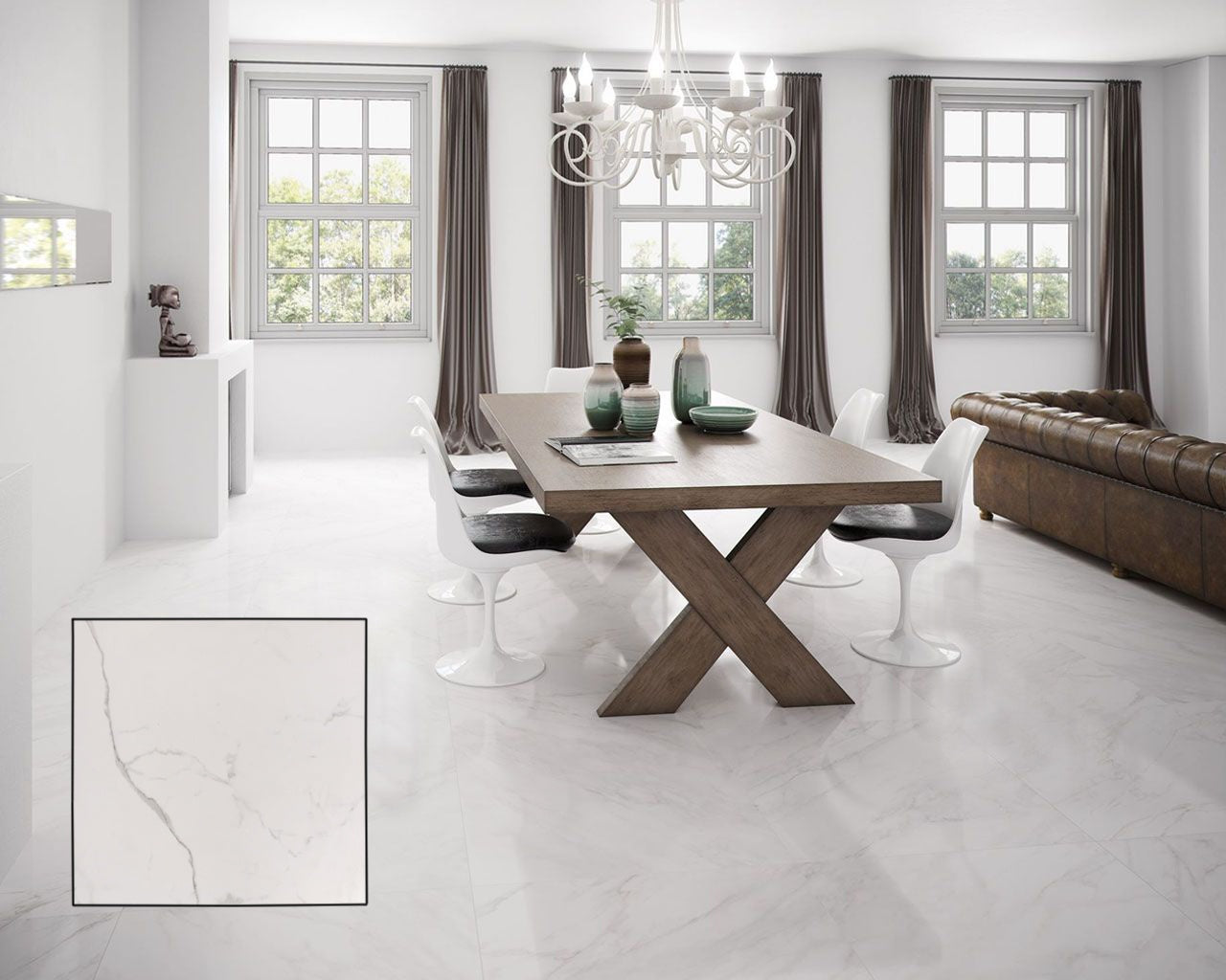 Select White Marble LFT