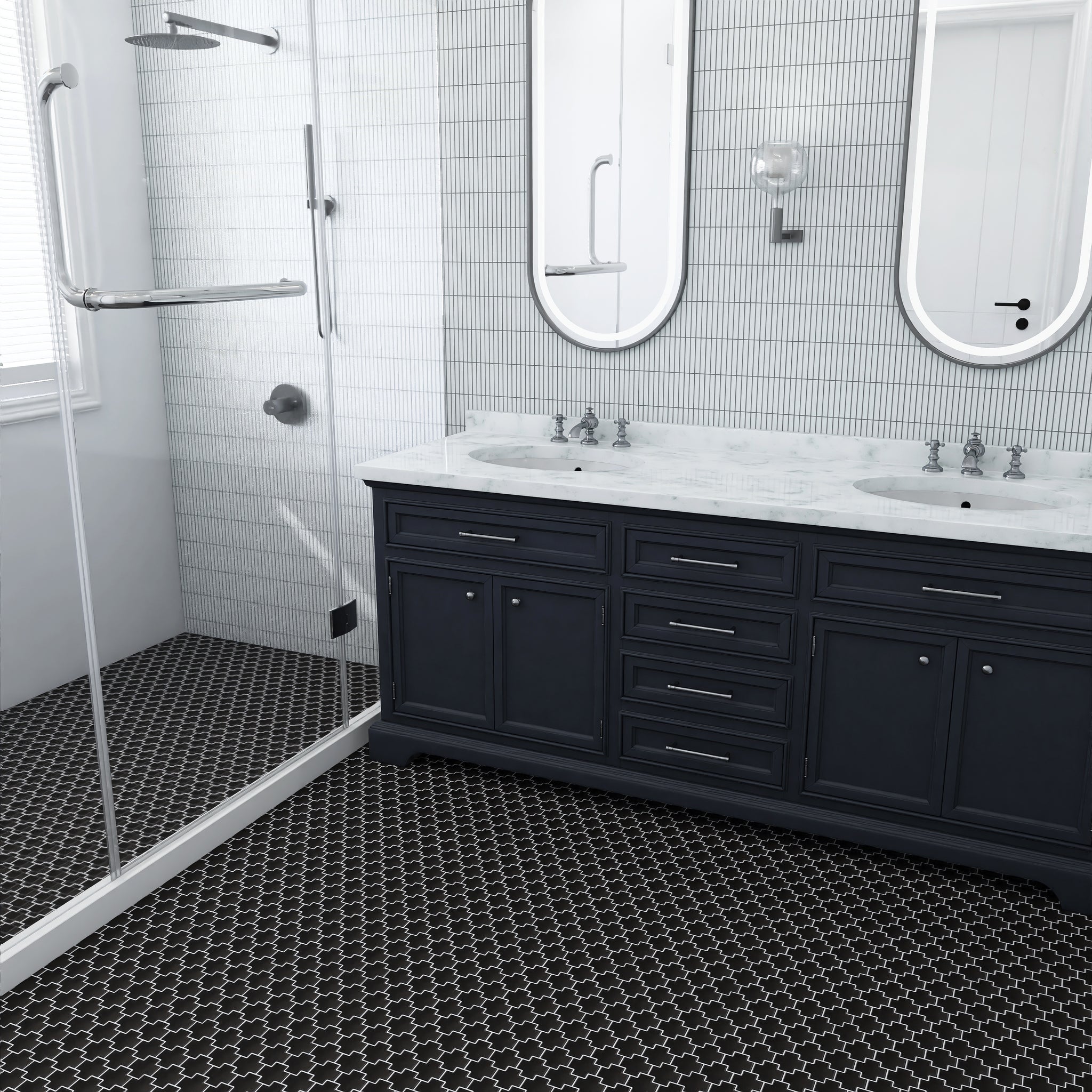 Shapes Cross Mosaics