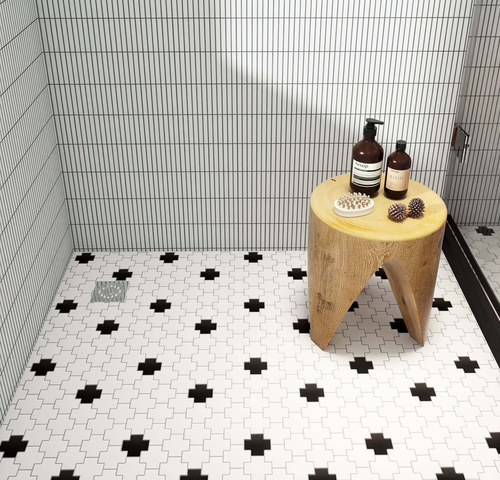 Shapes Cross Mosaics