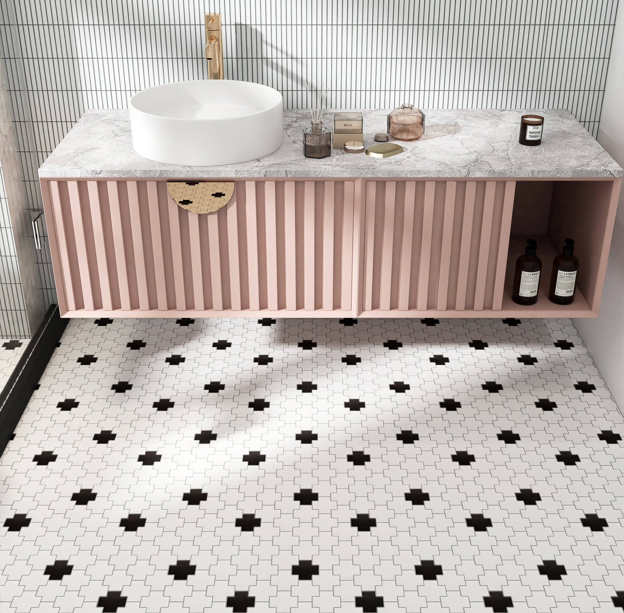 Shapes Cross Mosaics