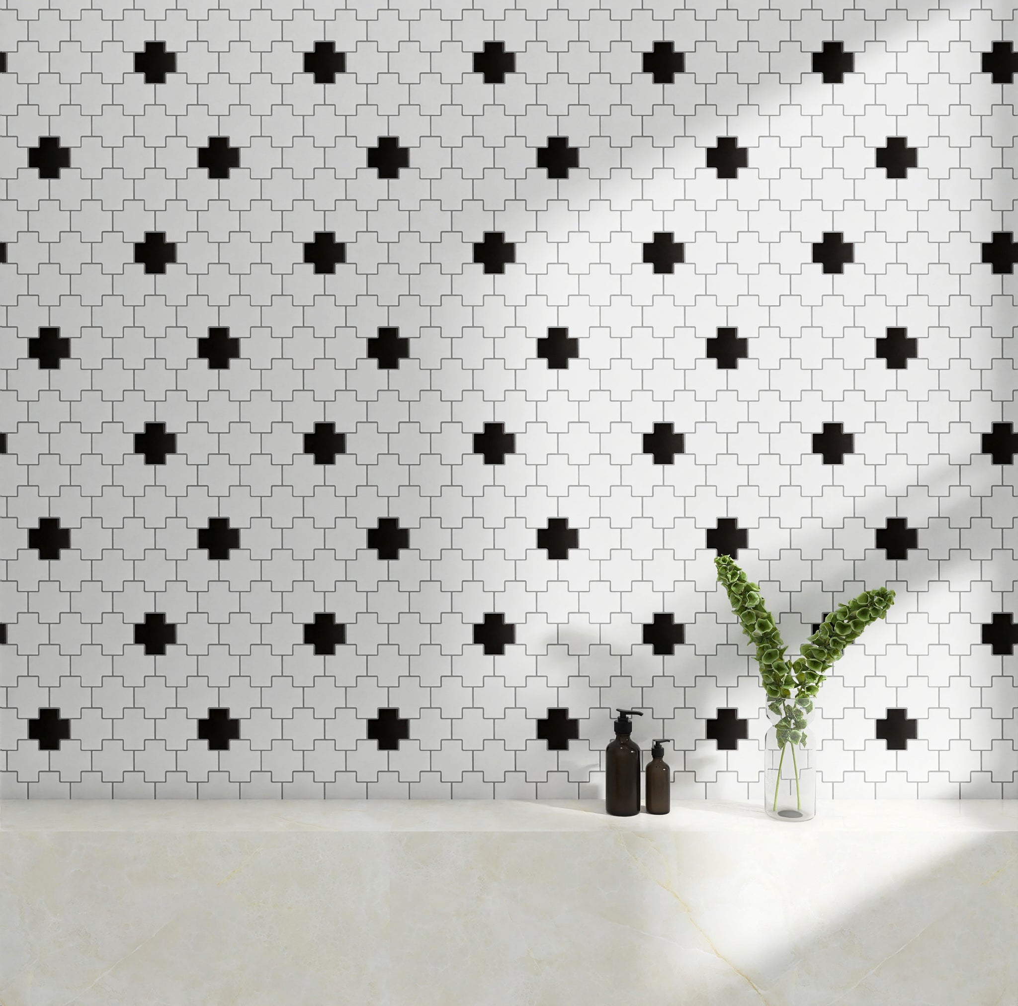 Shapes Cross Mosaics