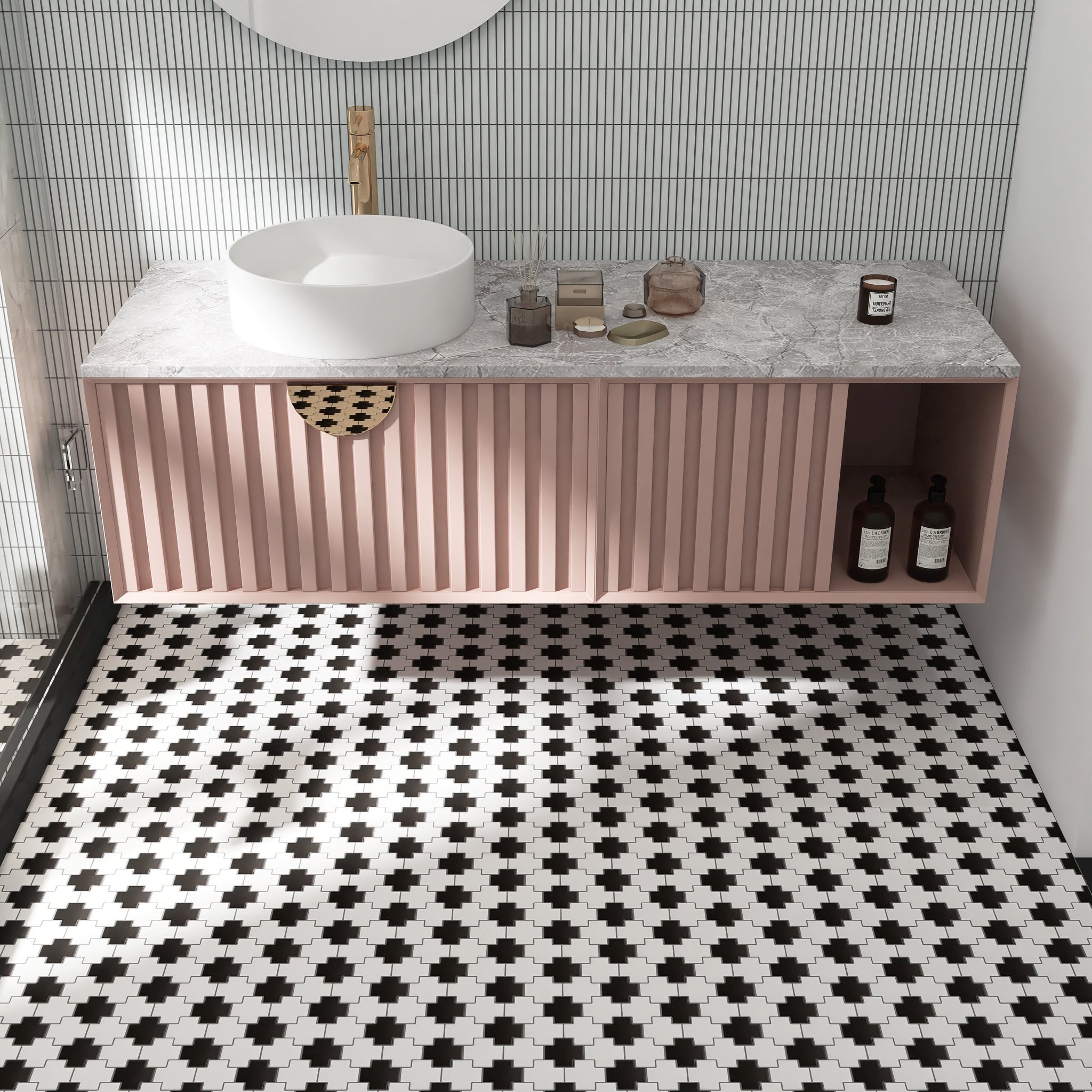 Shapes Cross Mosaics