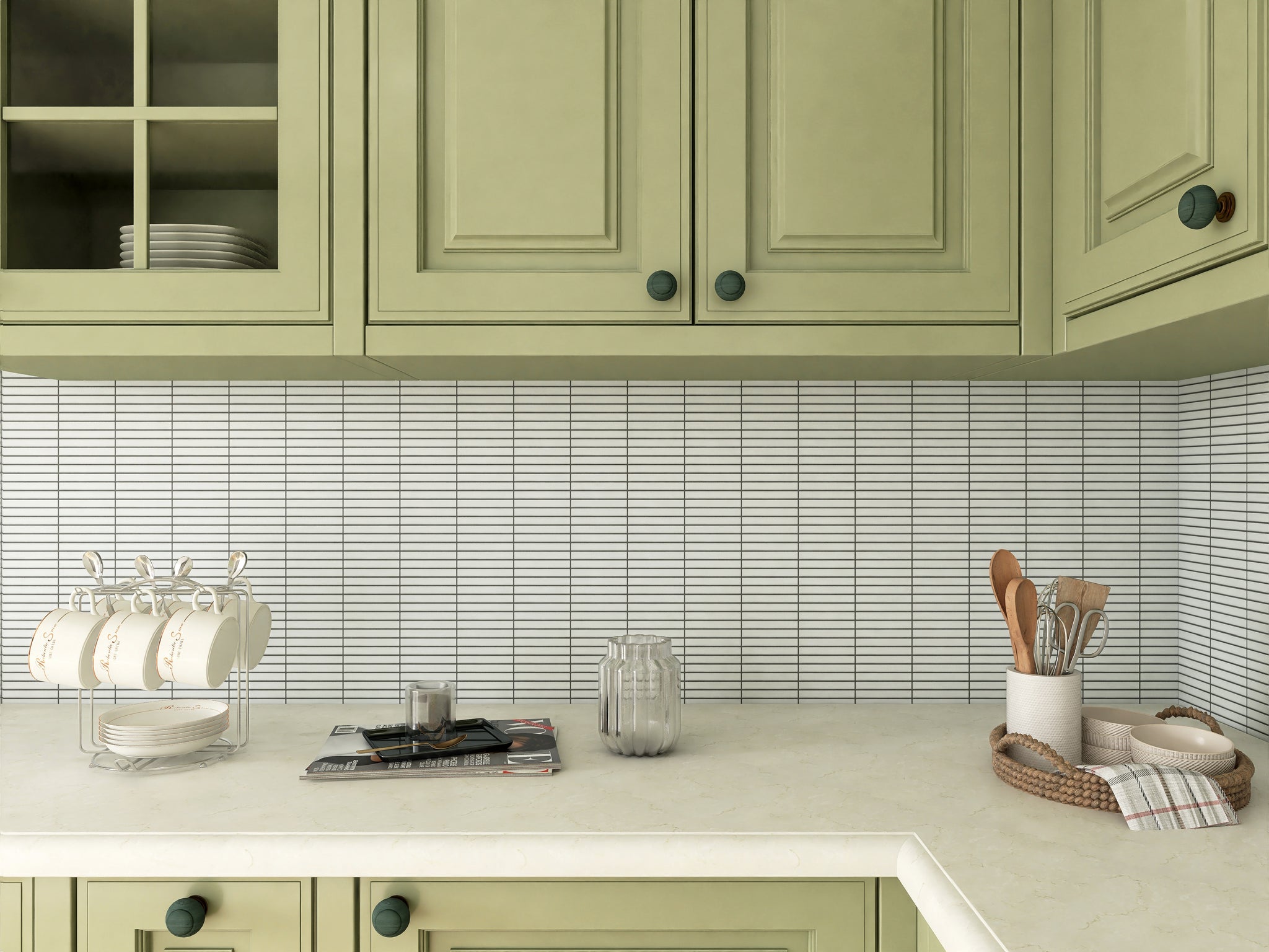 Shapes Mini Sticks Mosaic