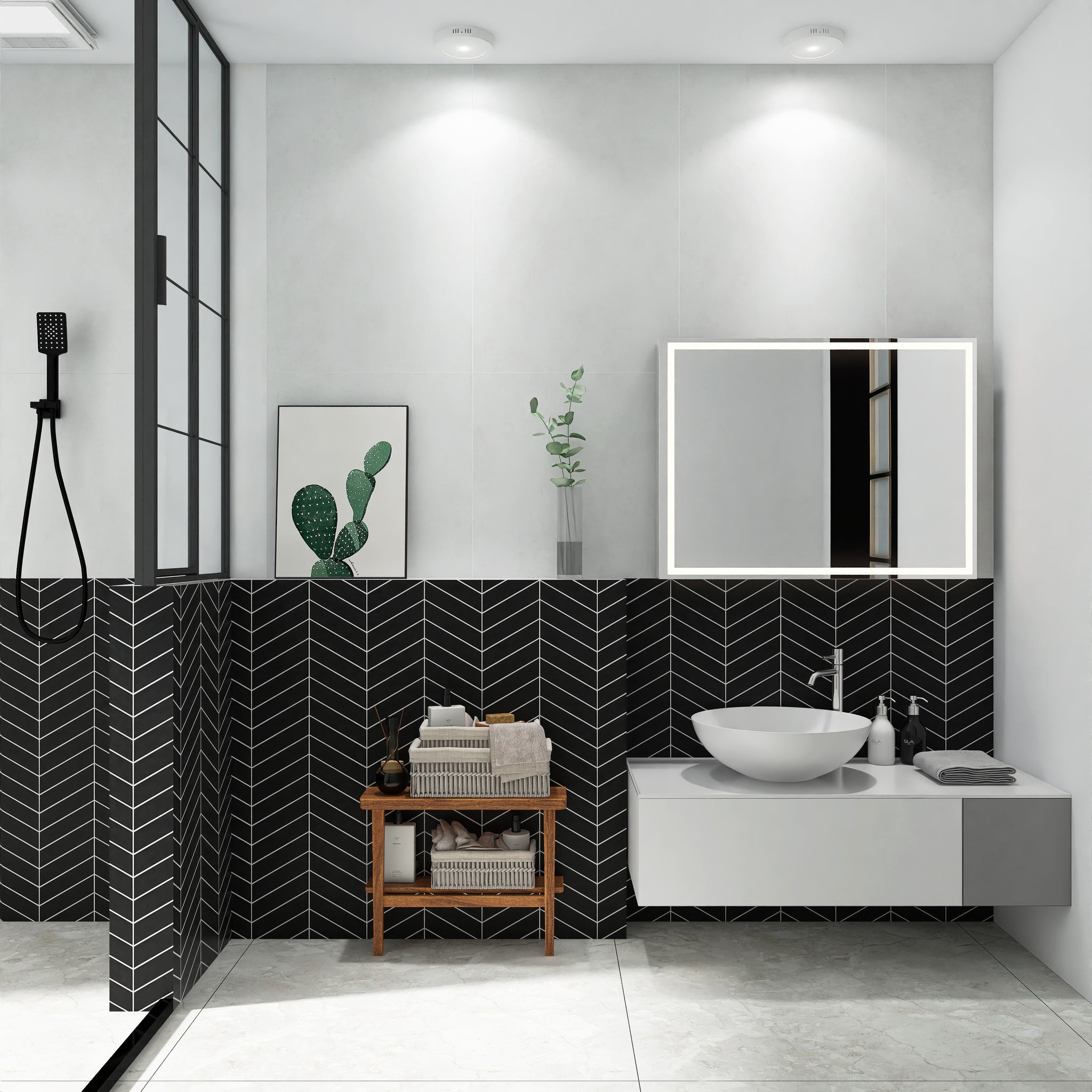 Shapes Chevron Mosaics