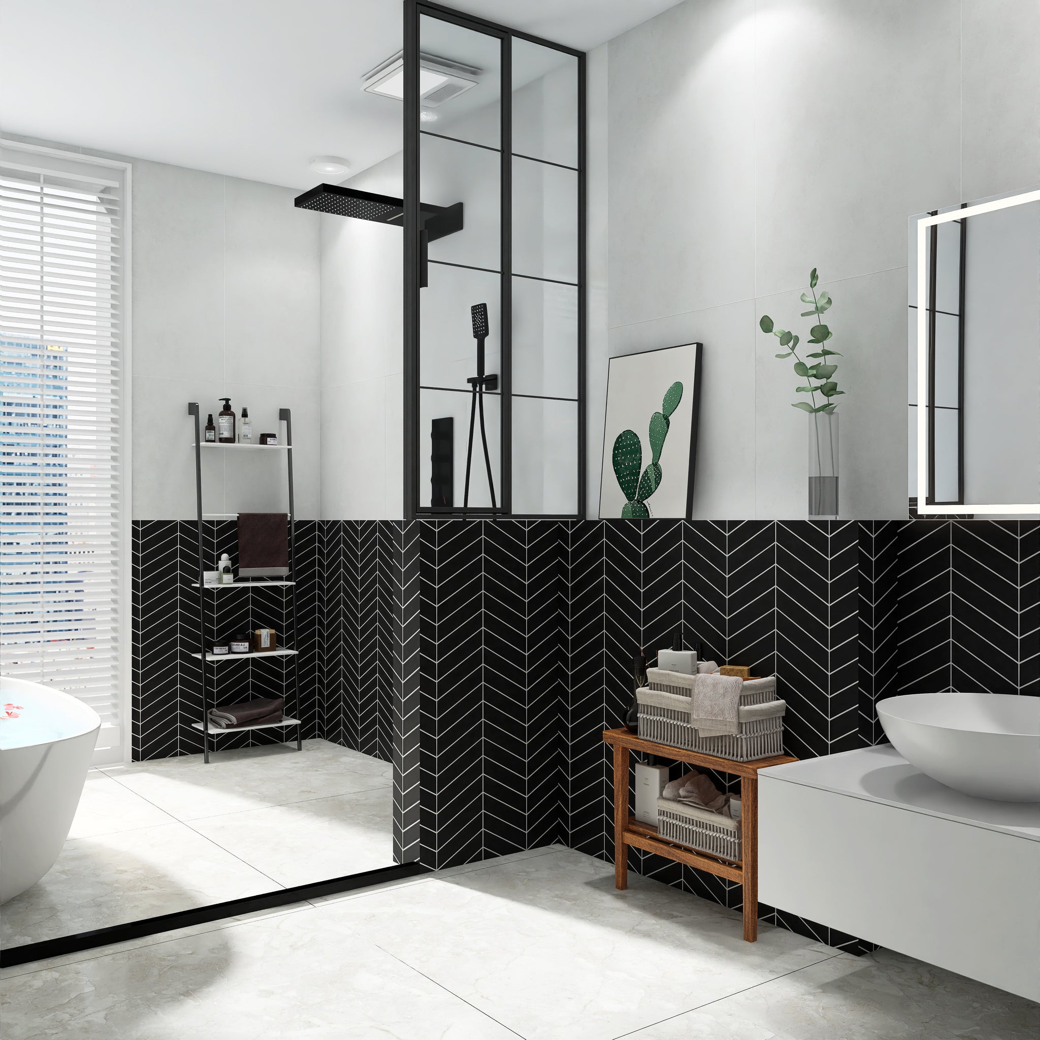 Shapes Chevron Mosaics