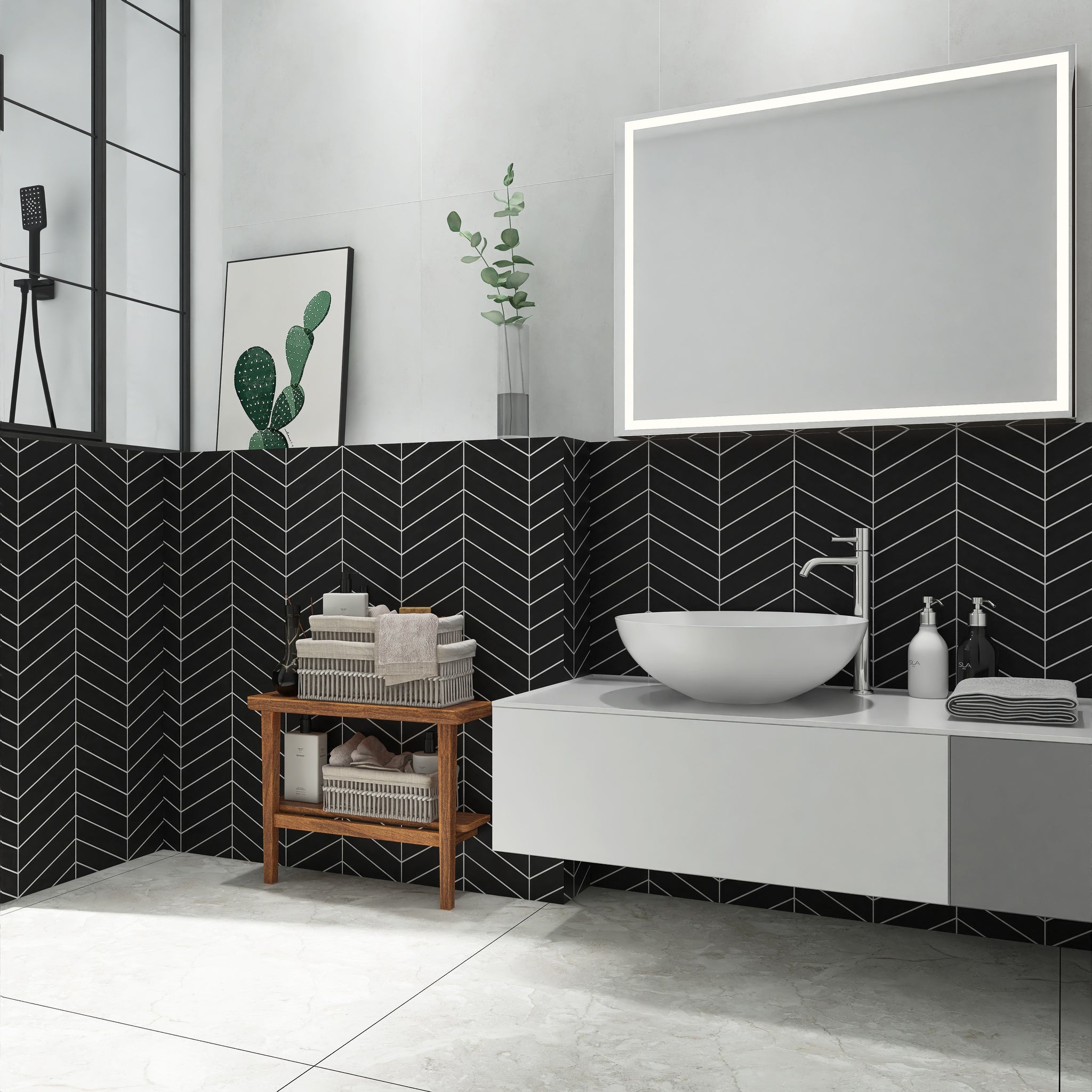 Shapes Chevron Mosaics