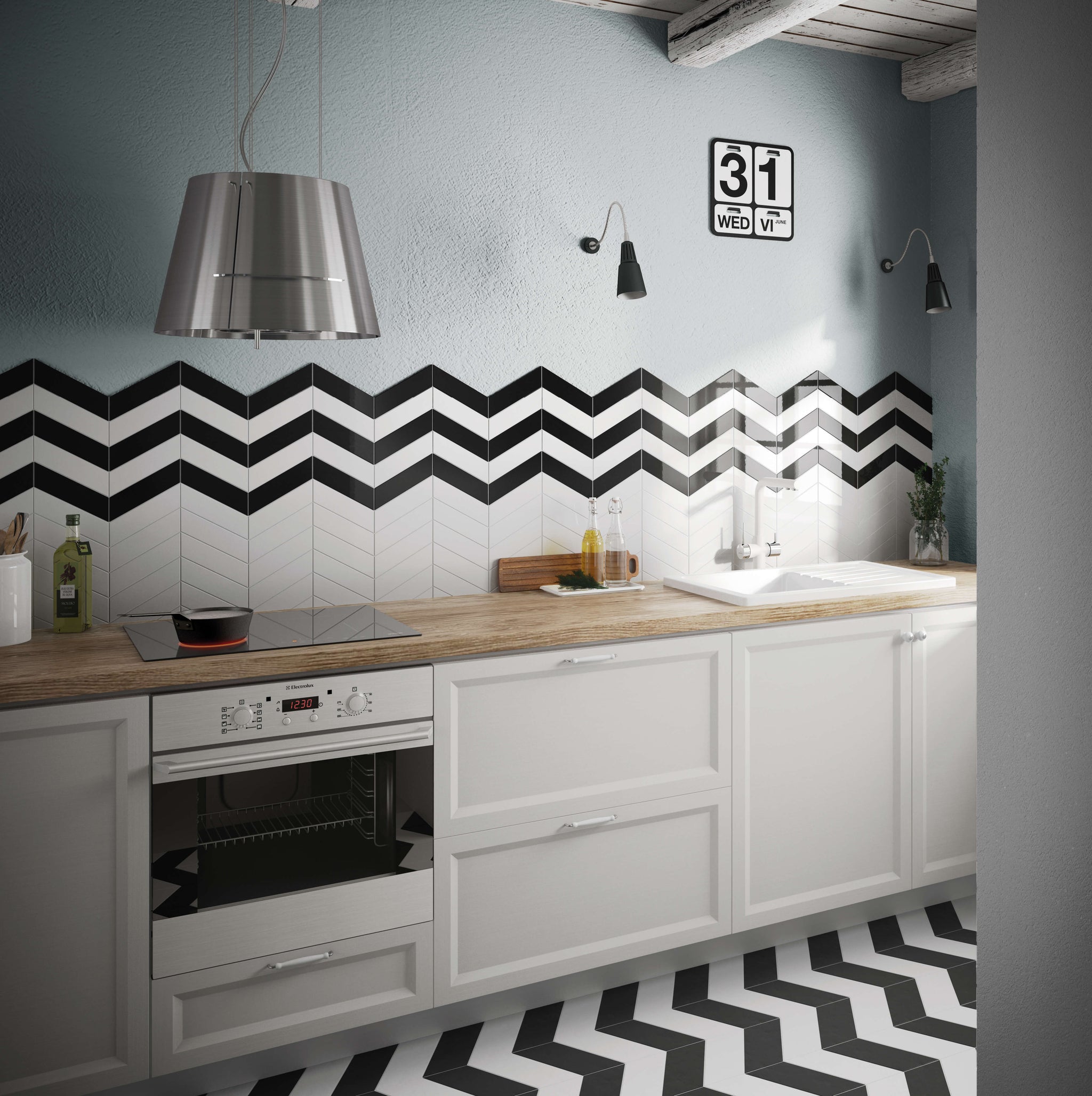 Shapes Chevron Mosaics