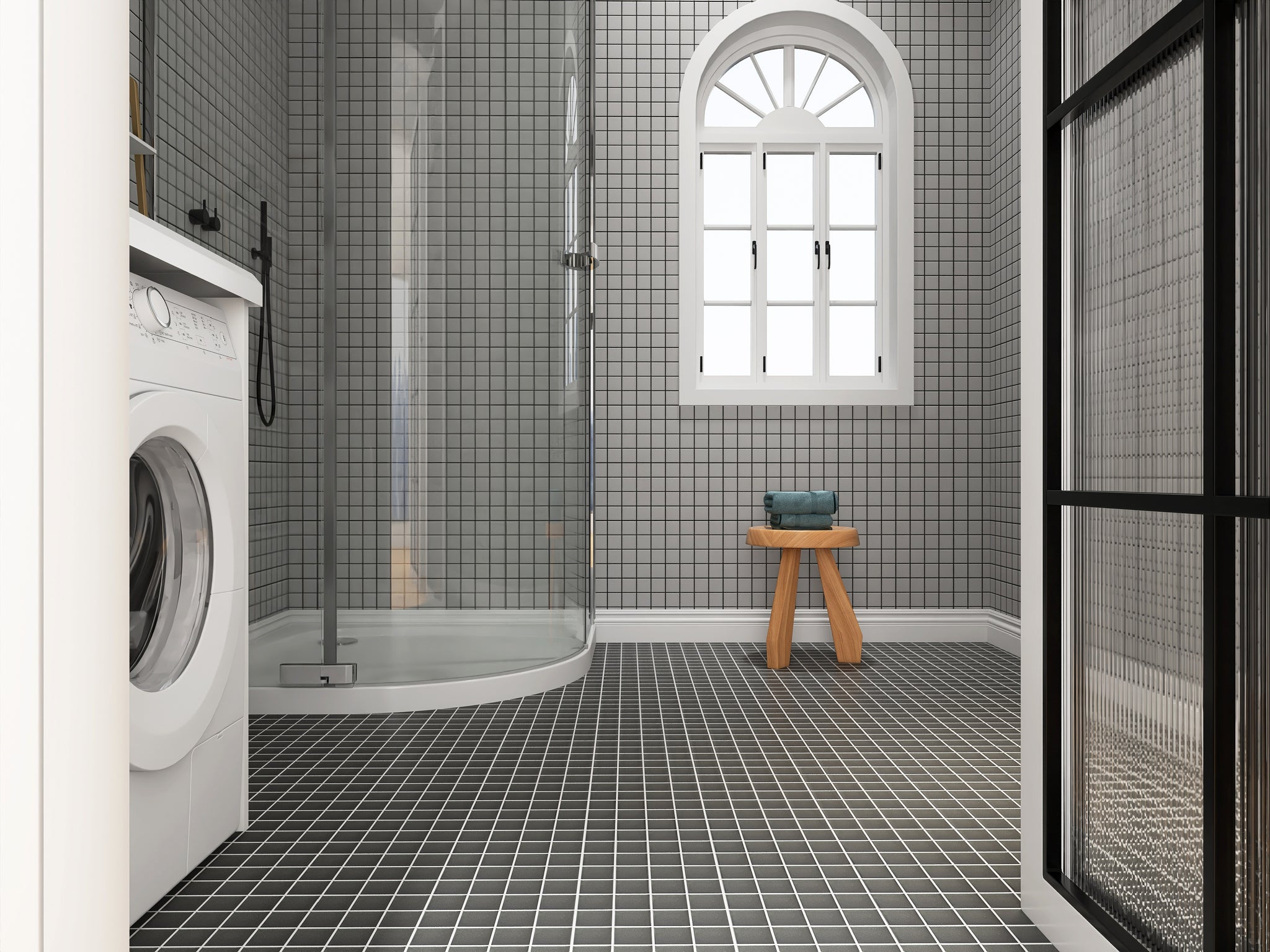 Solids Square Mosaics