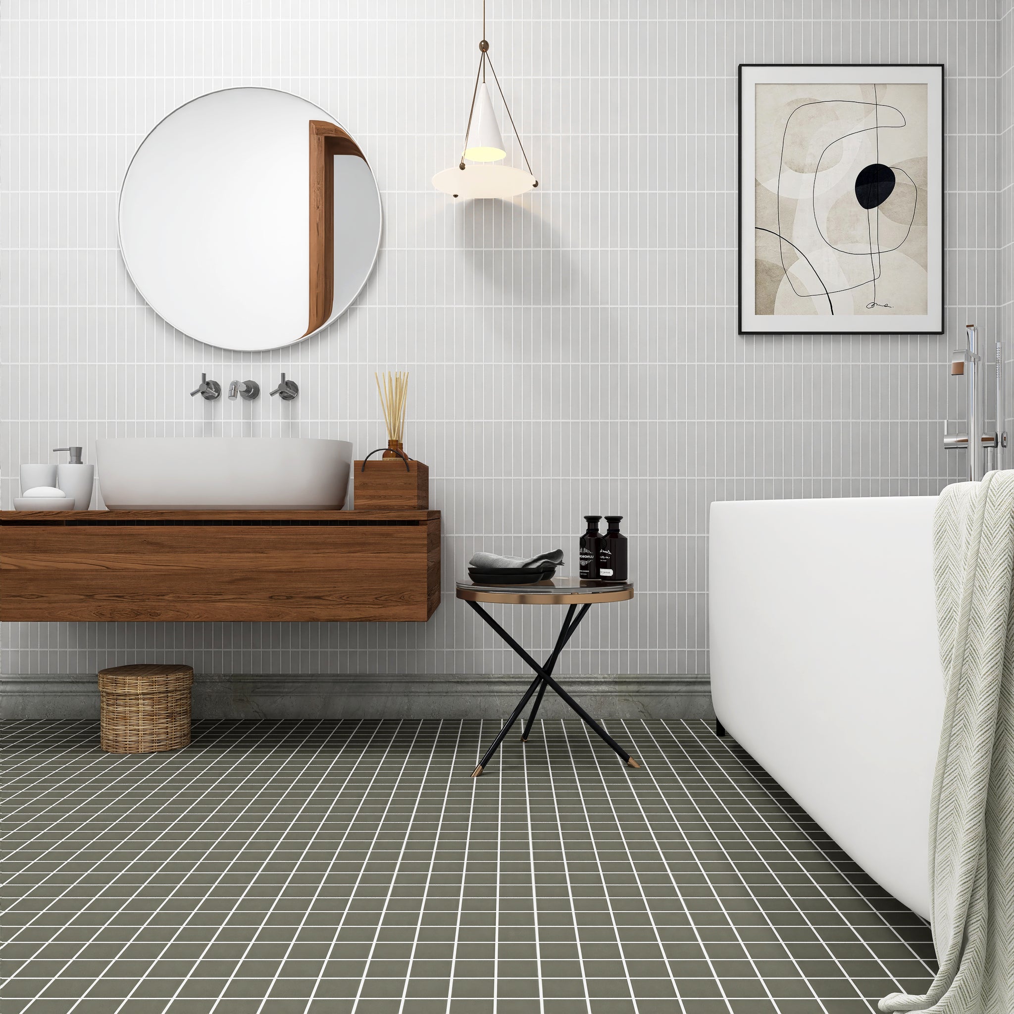 Solids Square Mosaics