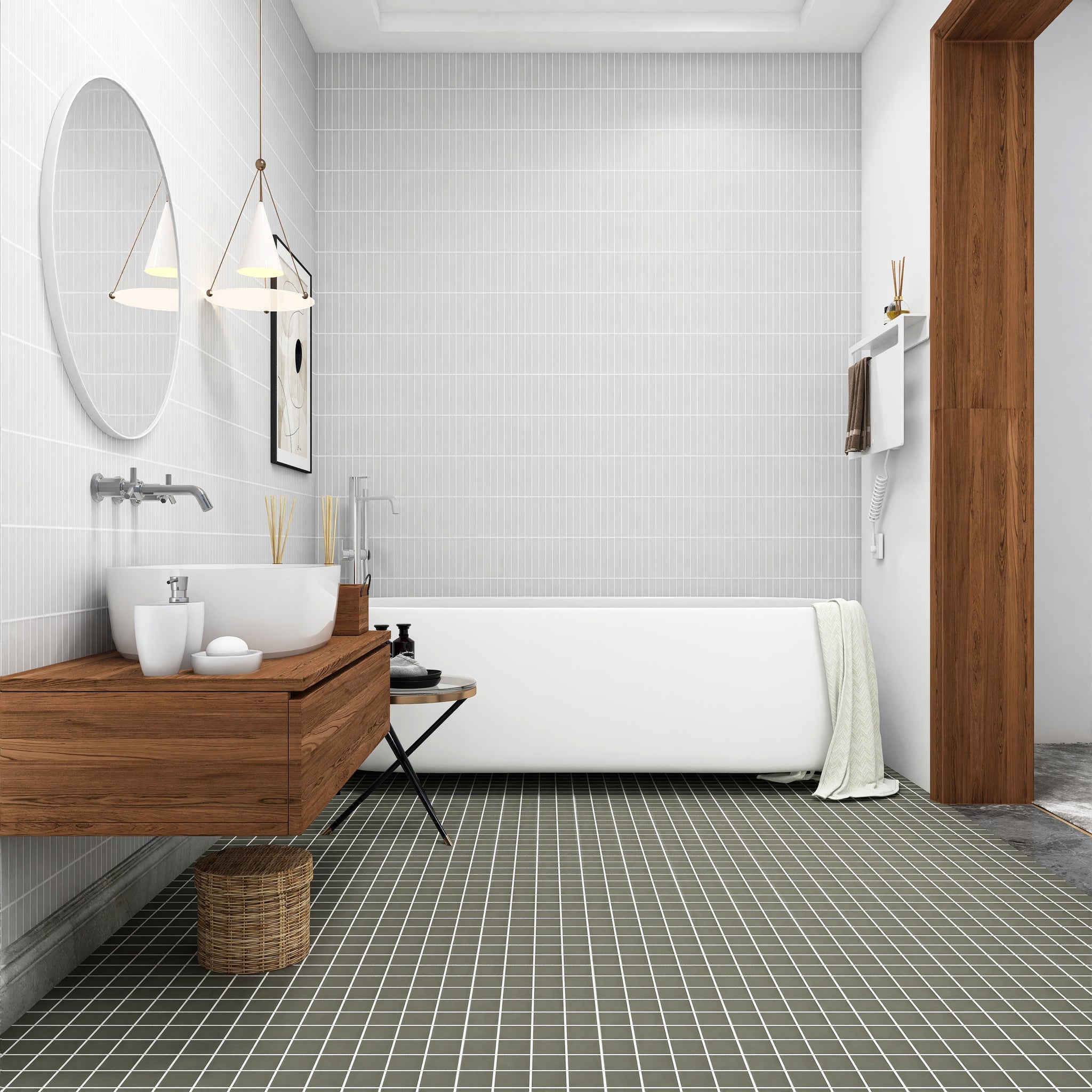 Solids Square Mosaics