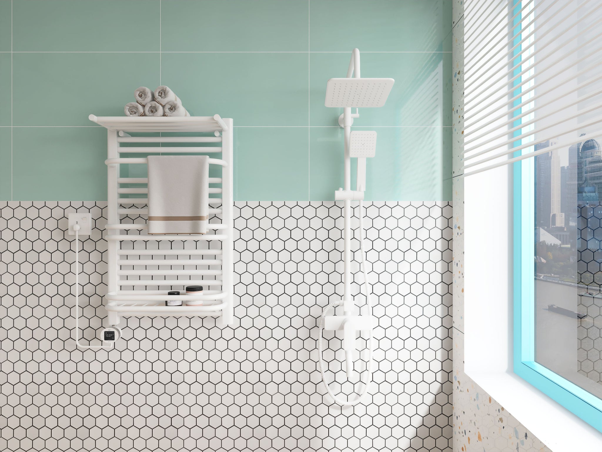 Solids Hex Mosaics