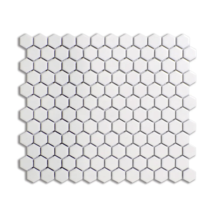 Porcelain Glazed Hex Mosaics