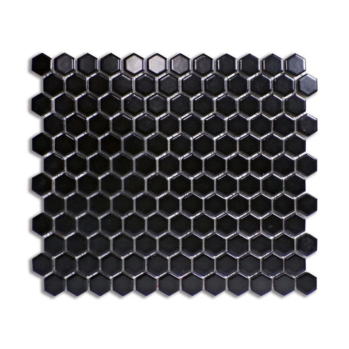 Porcelain Glazed Hex Mosaics