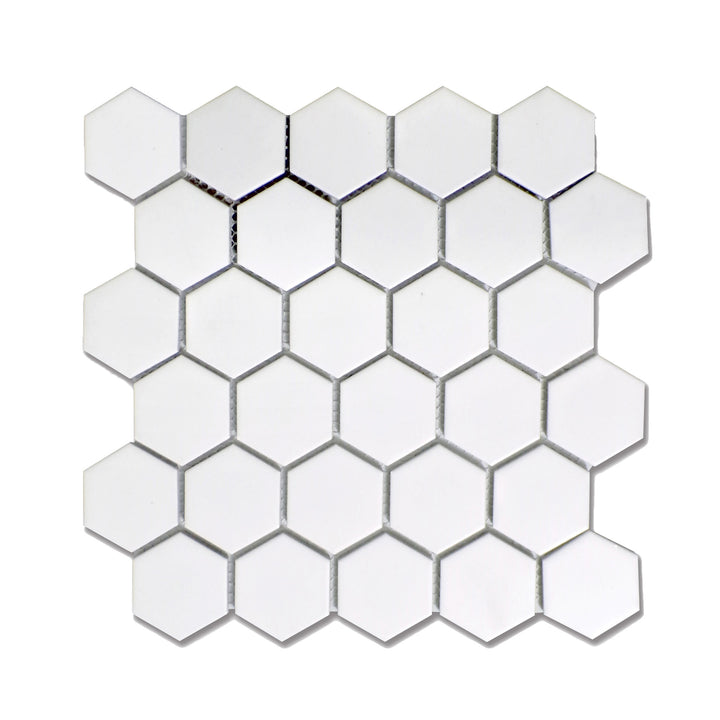 Porcelain Glazed Hex Mosaics