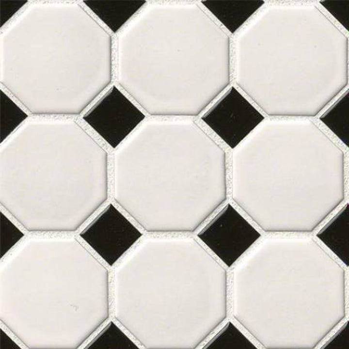 Porcelain Glazed Octagon Mosaics