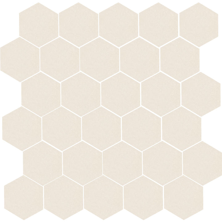 Pietra Coral Hexagon Mosaic