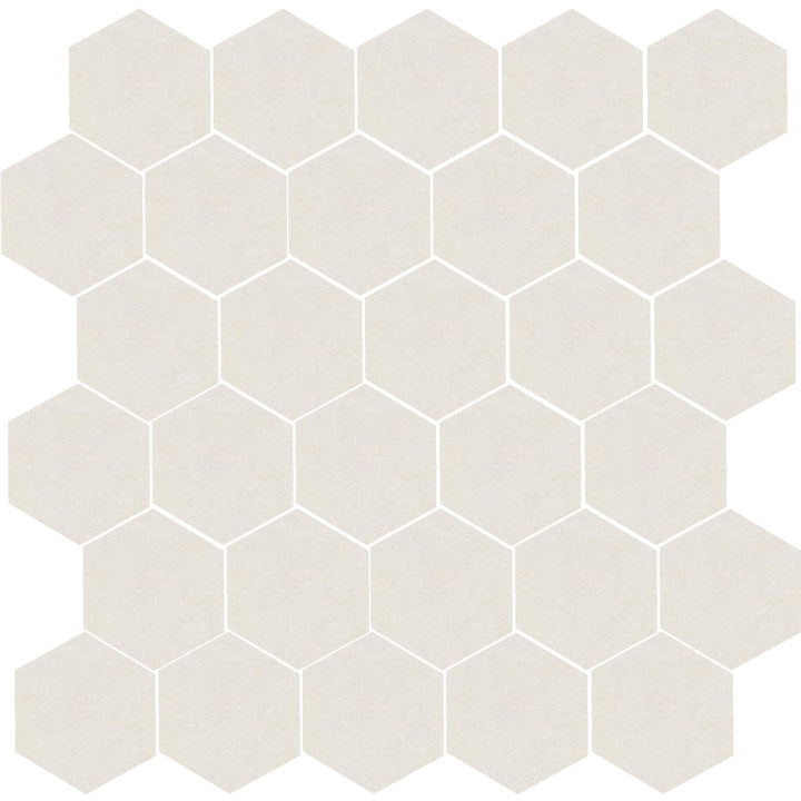 Pietra Coral Hexagon Mosaic