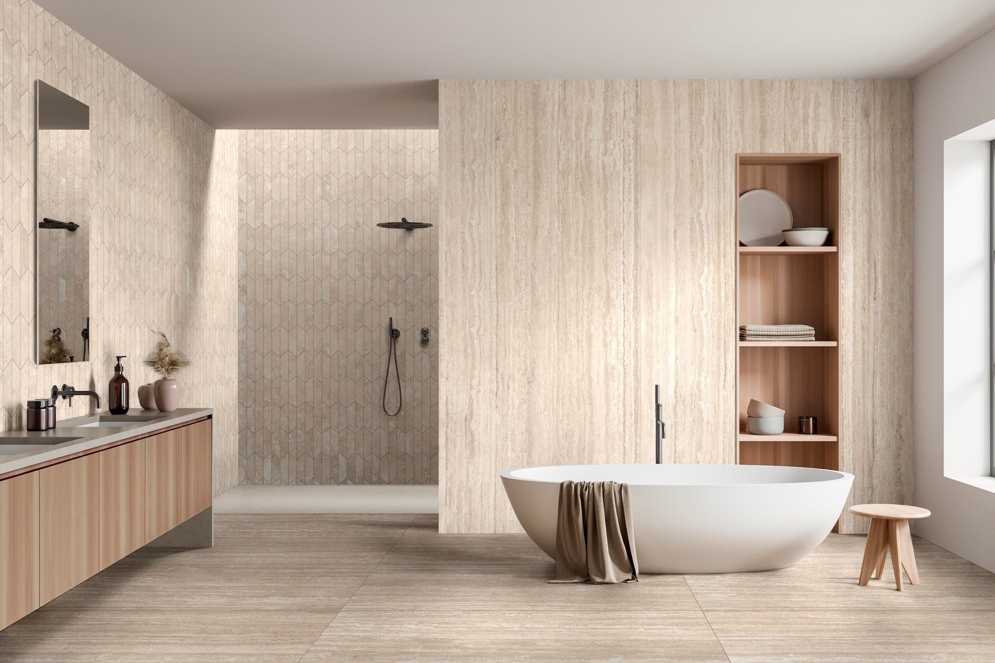 Travertine Veincut LFT