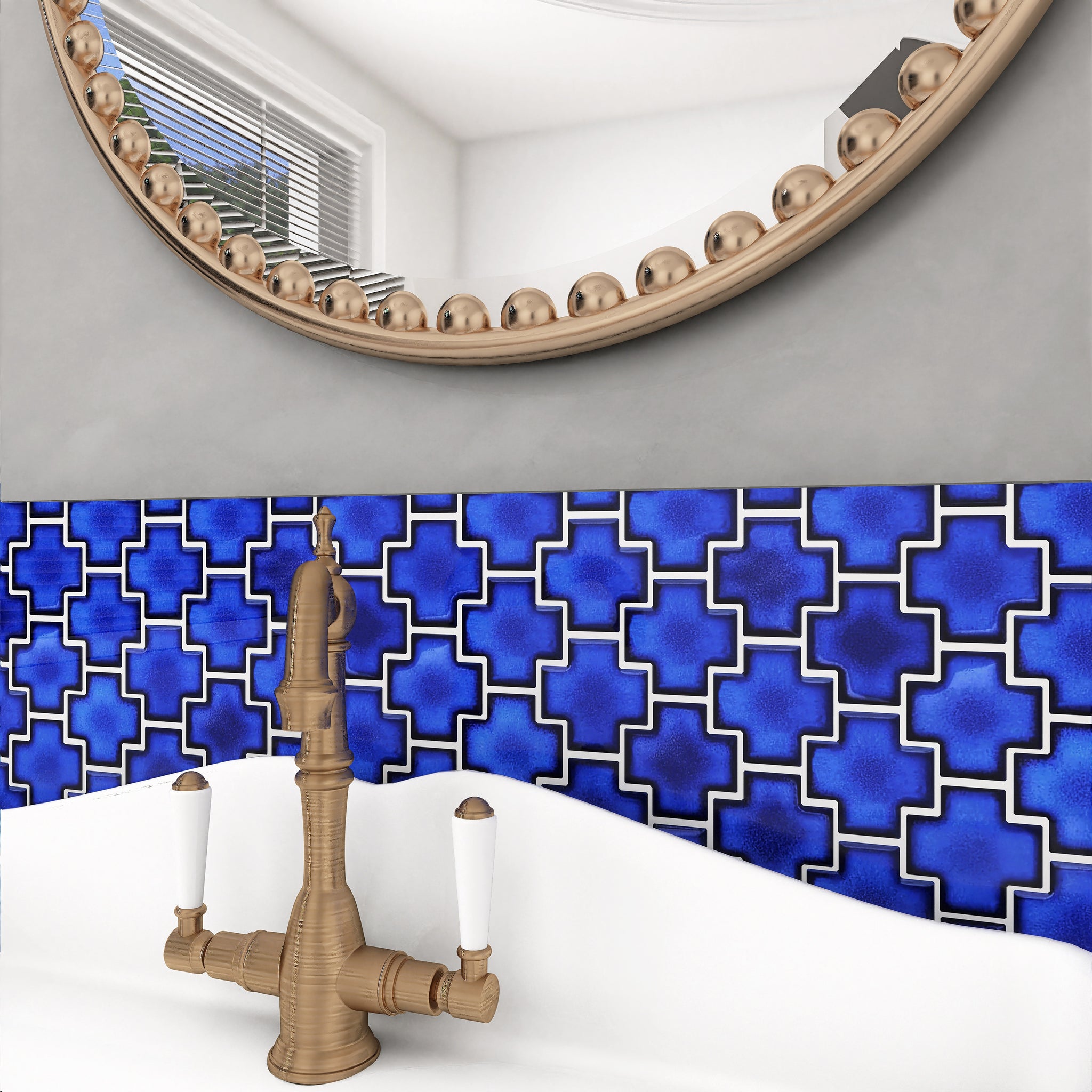 Shapes Cross Mosaics