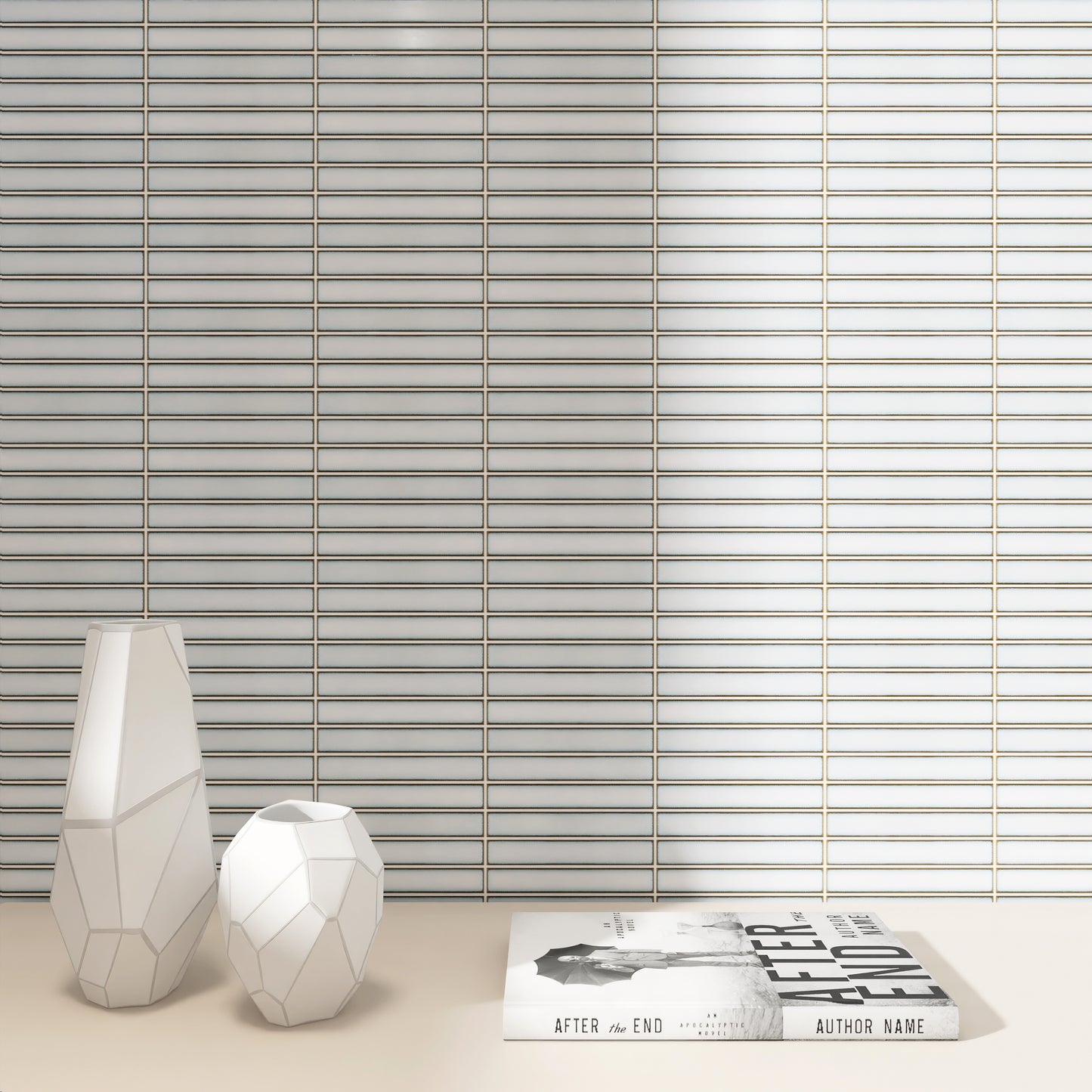 Porcelain Glazed Grid Mosaics