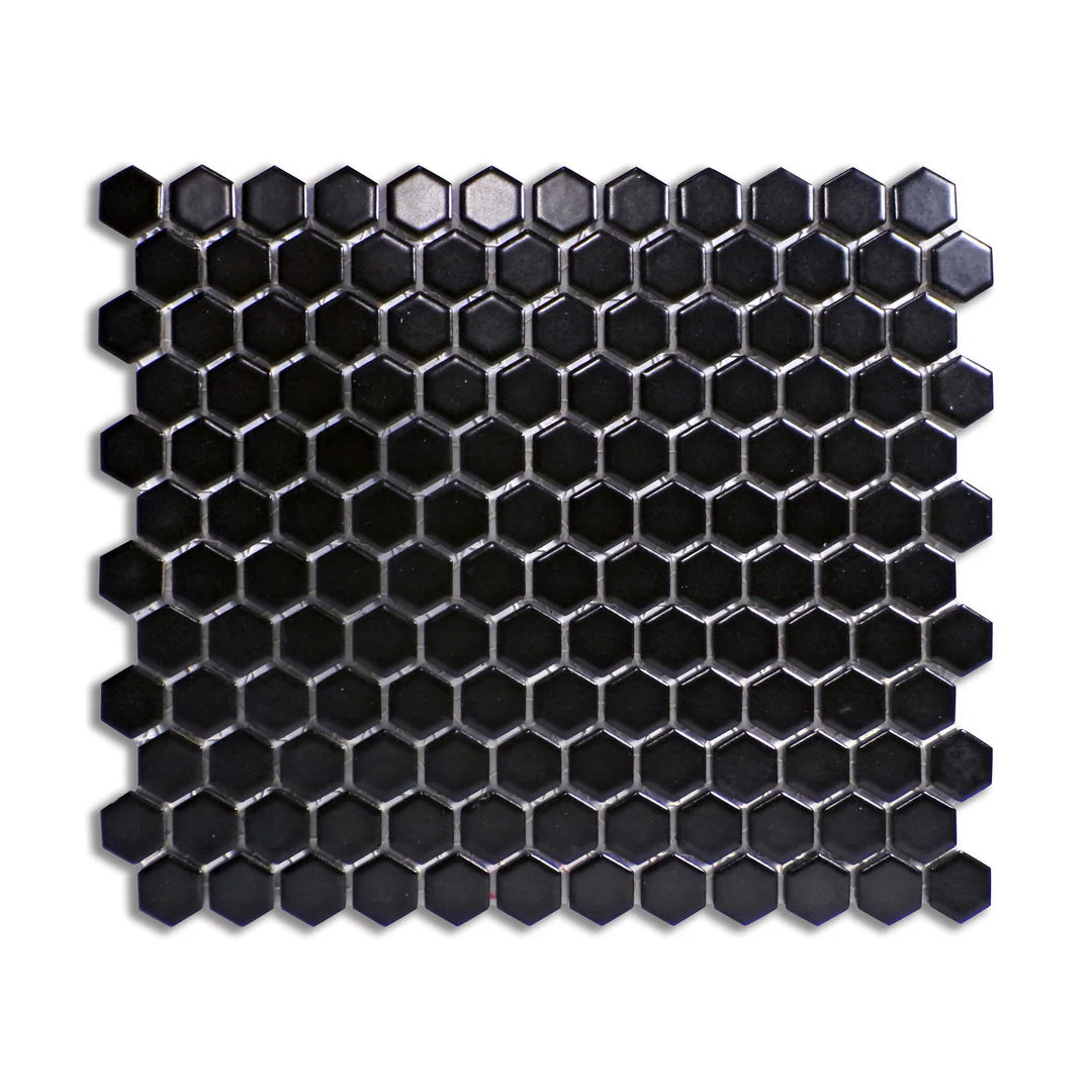 Porcelain Glazed Hex Mosaics