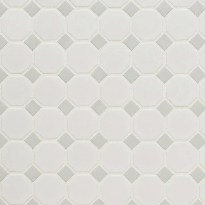 Porcelain Glazed Octagon Mosaics