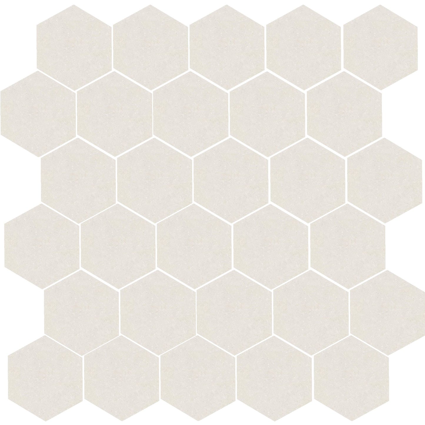 Pietra Coral Hexagon Mosaic
